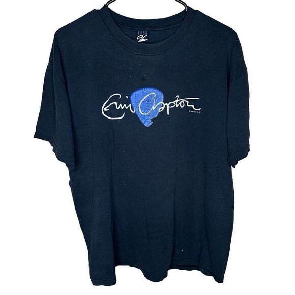 2004 Eric Clapton Shirt World Tour T Shirt - Picture 1 of 7
